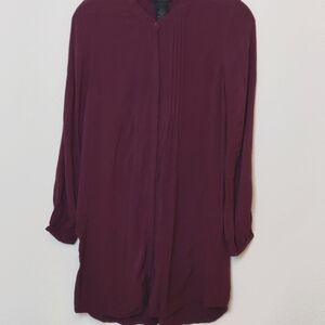 Calvin Klein Tunic Tshirt Dress long sleeve Small